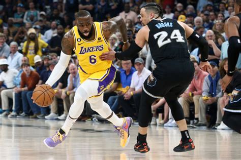 Dillon Brooks says LeBron James old as Grizzlies beat Lakers .